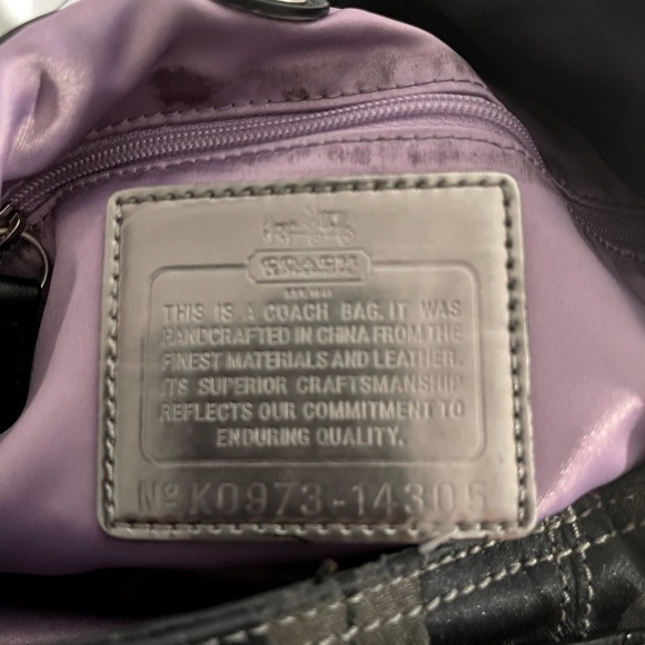 Vintage Madison Maddie op coach purse - Picture 6 of 9